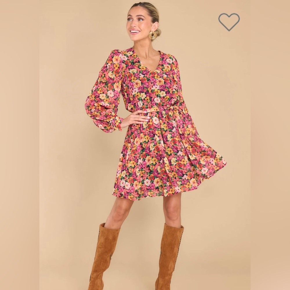Floral dress from Red dress boutique